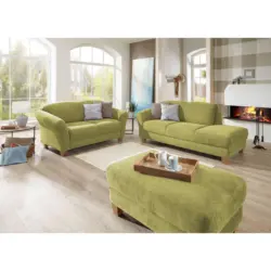 R&eacute;camiere in Flachgewebe Gr&uuml;n