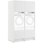 XXXLutz Lauterach - Ihr M&ouml;belhaus bei Bregenz Waschmaschinenschrank 126,4/206,2/68,5 cm in Wei&szlig;