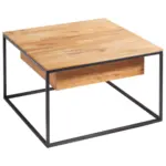 XXXLutz Lauterach - Ihr M&ouml;belhaus bei Bregenz Couchtisch in Holz, Metall 70/70/41,5 cm