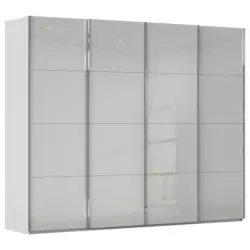 Schwebet&uuml;renschrank in Seidengrau