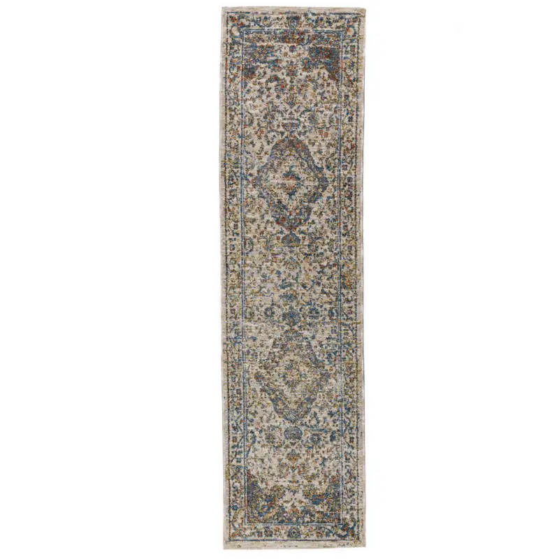 Vintage-Teppich 60/230 cm Multicolor