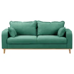3-Sitzer-Sofa Beata in Mikrofaser Mintgr&uuml;n
