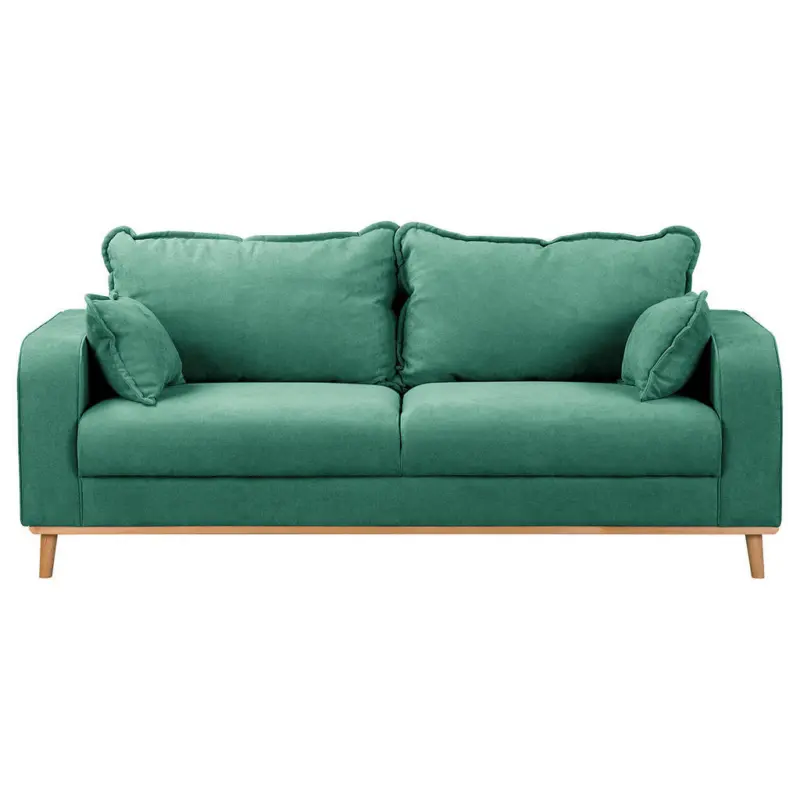 3-Sitzer-Sofa Beata in Mikrofaser Mintgr&uuml;n