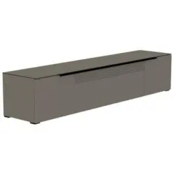 Lowboard Grau, Schwarz 210/43/45 cm