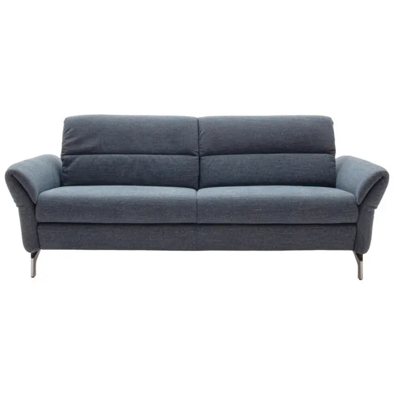 2,5-Sitzer in Flachgewebe Blaugrau