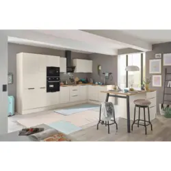 Eckk&uuml;che 370/175 cm in Kaschmir