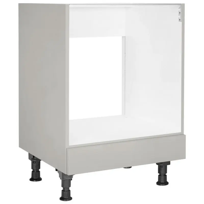 Herdumbauschrank 60/87/56 cm in Grau