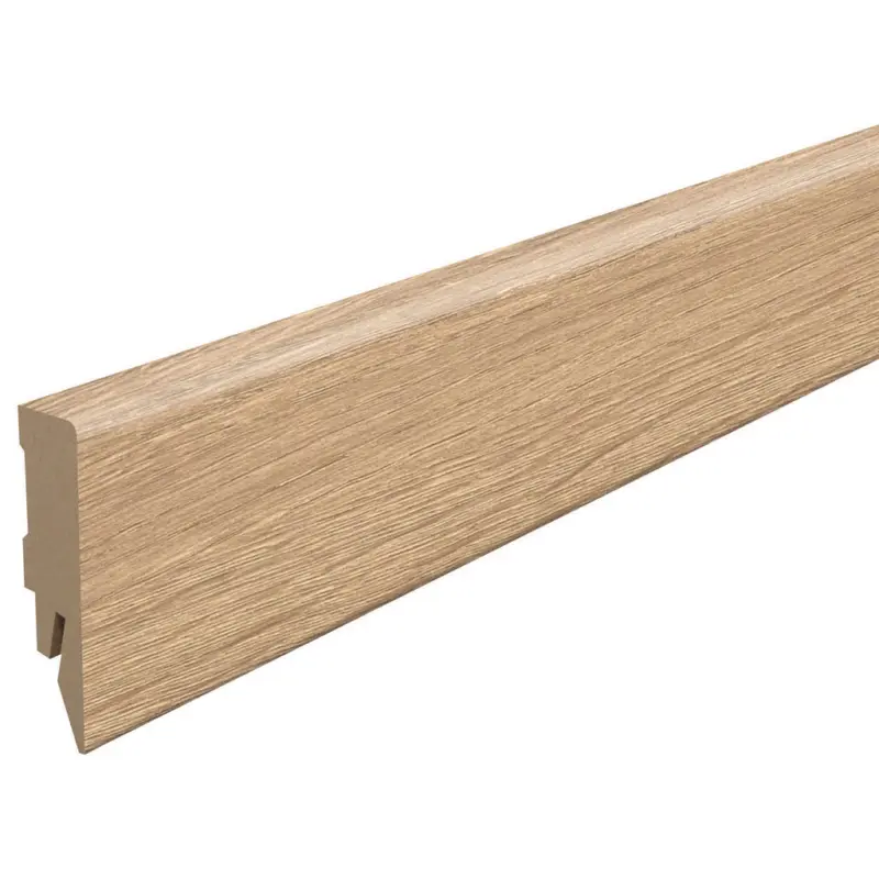 Sockelleiste Eiche braun Braun