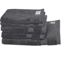 Frottierset SW-Cuddly Anthrazit 5-teilig