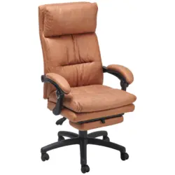 Chefsessel in Mikrofaser Braun