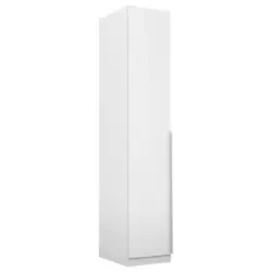 Dreht&uuml;renschrank in Wei&szlig;