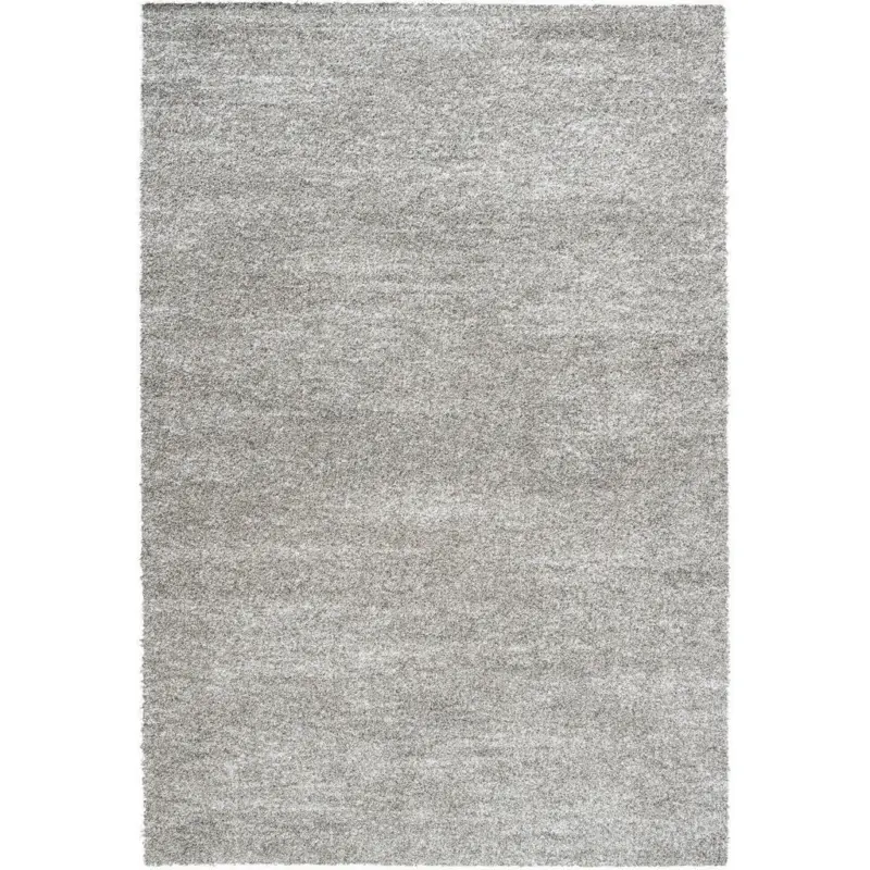 Webteppich 200/290 cm Mehari Grau, Hellgrau, Dunkelgrau