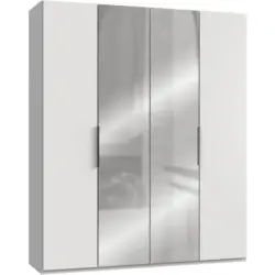 Dreht&uuml;renschrank in Wei&szlig;