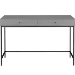 Schreibtisch in Grau