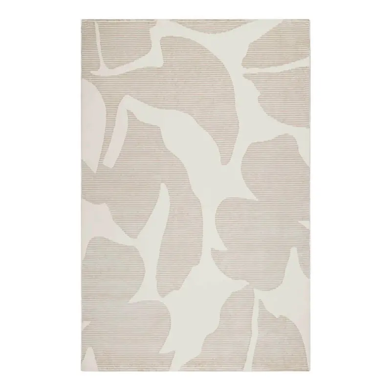 Flachwebeteppich 200/200 cm Sara Creme, Beige