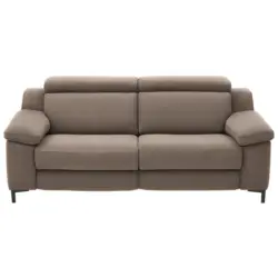 2,5-Sitzer in Chenille Hellbraun