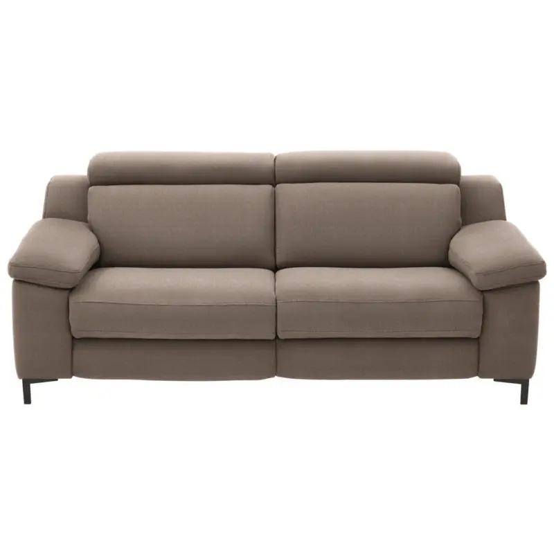 2,5-Sitzer in Chenille Hellbraun