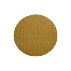 Hochflorteppich 120 cm My Diamond Cut Gelb