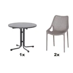 Gartengarnitur 3-teilig