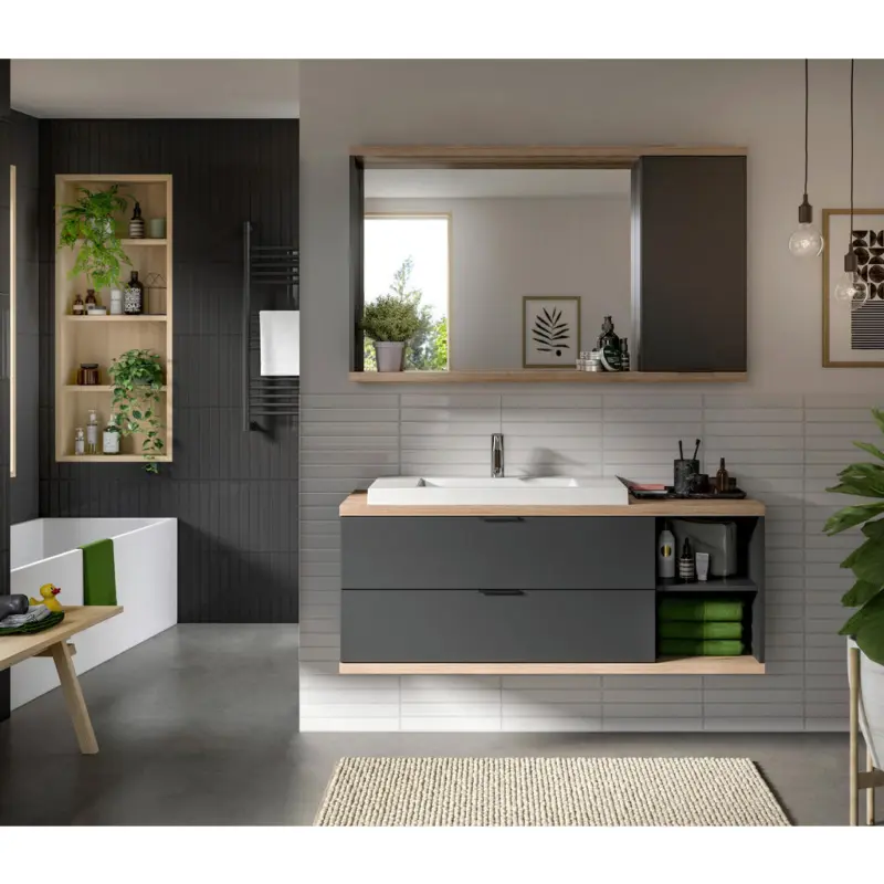 Badezimmer 3-teilig in 130 cm