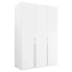 Dreht&uuml;renschrank in Wei&szlig;