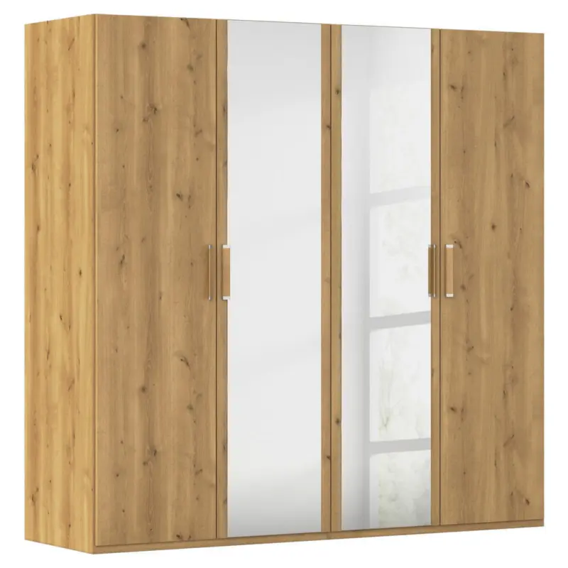 Dreht&uuml;renschrank in Eichefarben