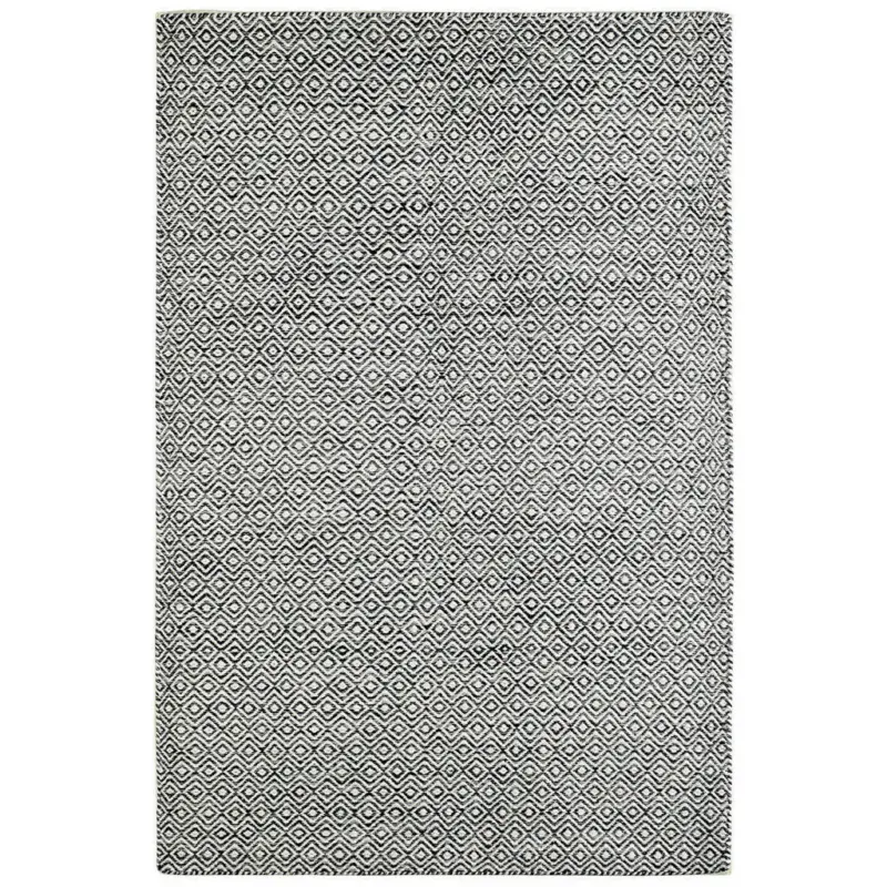 Flachwebeteppich 200/290 cm Graphitfarben