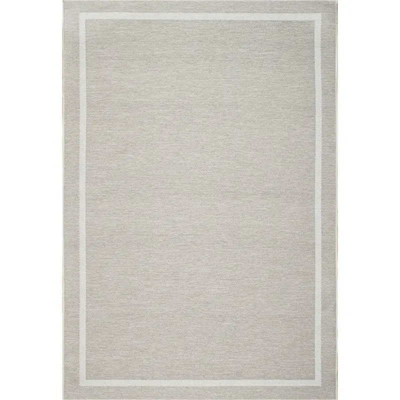 Outdoorteppich 200/290 cm Amalfi Hellgrau, Sandfarben, Beige