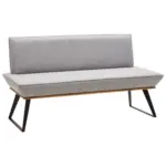 XXXLutz Lauterach - Ihr M&ouml;belhaus bei Bregenz Sitzbank 180/87/64 cm in Schwarz, Eichefarben, Hellgrau