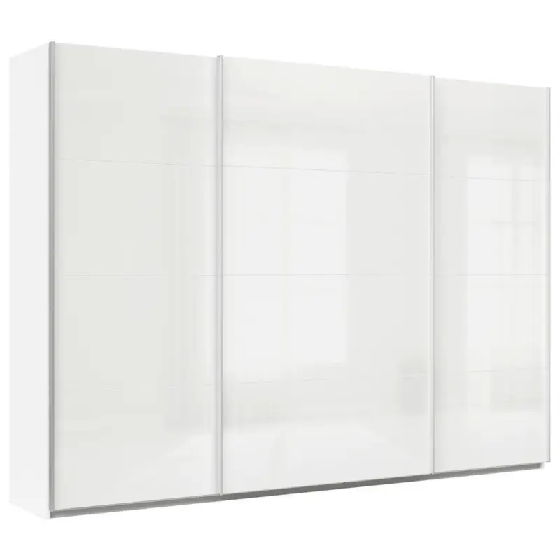 Schwebet&uuml;renschrank in Wei&szlig;
