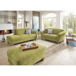 R&eacute;camiere in Flachgewebe Gr&uuml;n