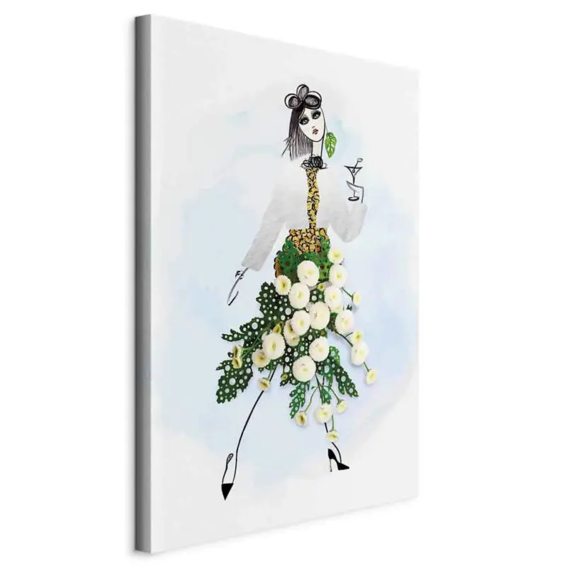 Leinwandbild Abstraktes, Menschen 60/90/1,2 cm