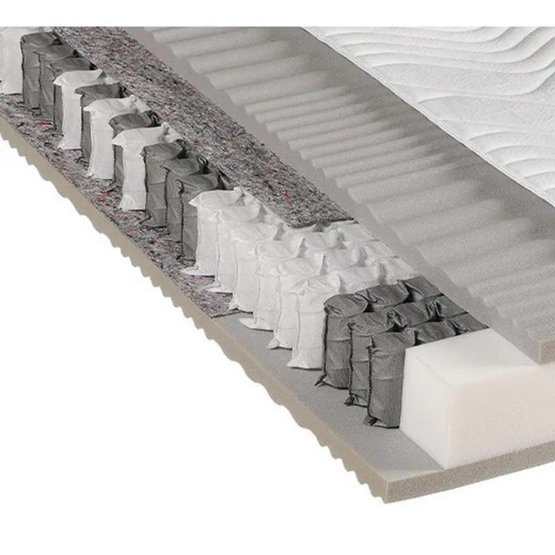 Taschenfederkernmatratze 120/200 cm H&ouml;he ca. 22 cm