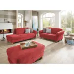 XXXLutz Lauterach - Ihr M&ouml;belhaus bei Bregenz 2-Sitzer-Sofa in Flachgewebe Rot