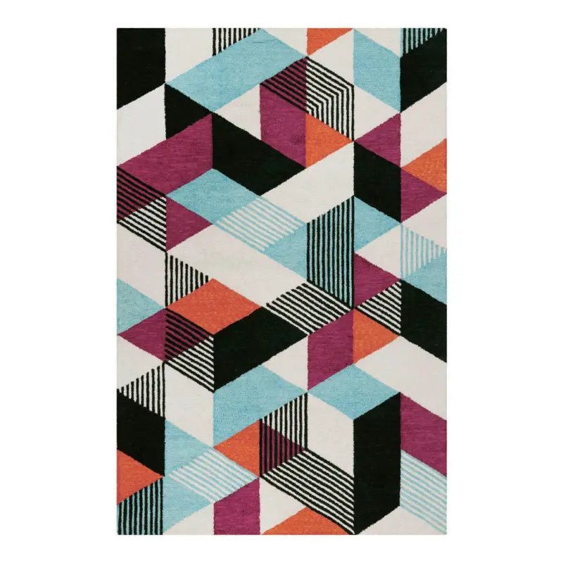 Flachwebeteppich 70/140 cm Uptown Multicolor