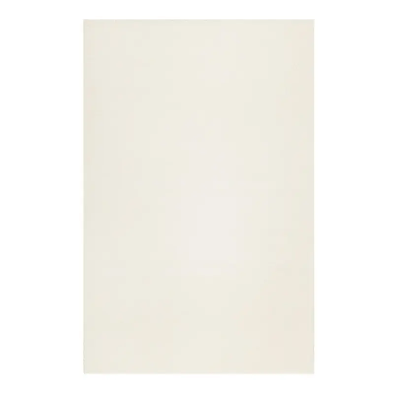 Webteppich 133/200 cm California Creme, Wei&szlig;