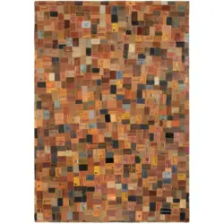 Lederteppich 120/180 cm Labelstar