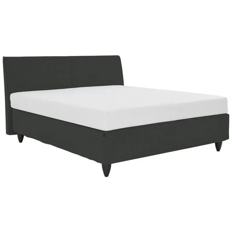 Boxspringbett 180/200 cm in Anthrazit