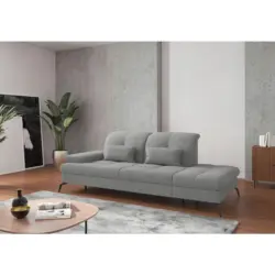 R&eacute;camiere in Flachgewebe Hellgrau