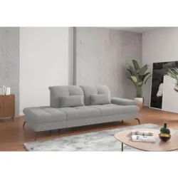 R&eacute;camiere in Flachgewebe Hellgrau