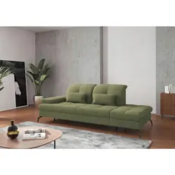 R&eacute;camiere in Flachgewebe Hellgr&uuml;n