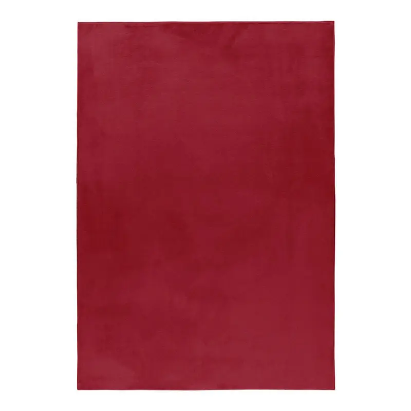 Hochflorteppich 200/290 cm Pouffy Rot