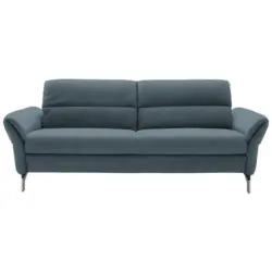 2-Sitzer-Sofa in Flachgewebe Blau