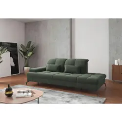 R&eacute;camiere in Flachgewebe Gr&uuml;n