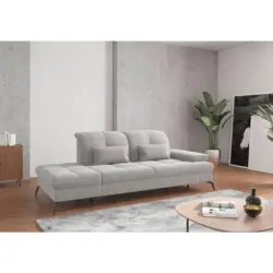 R&eacute;camiere in Flachgewebe Silberfarben