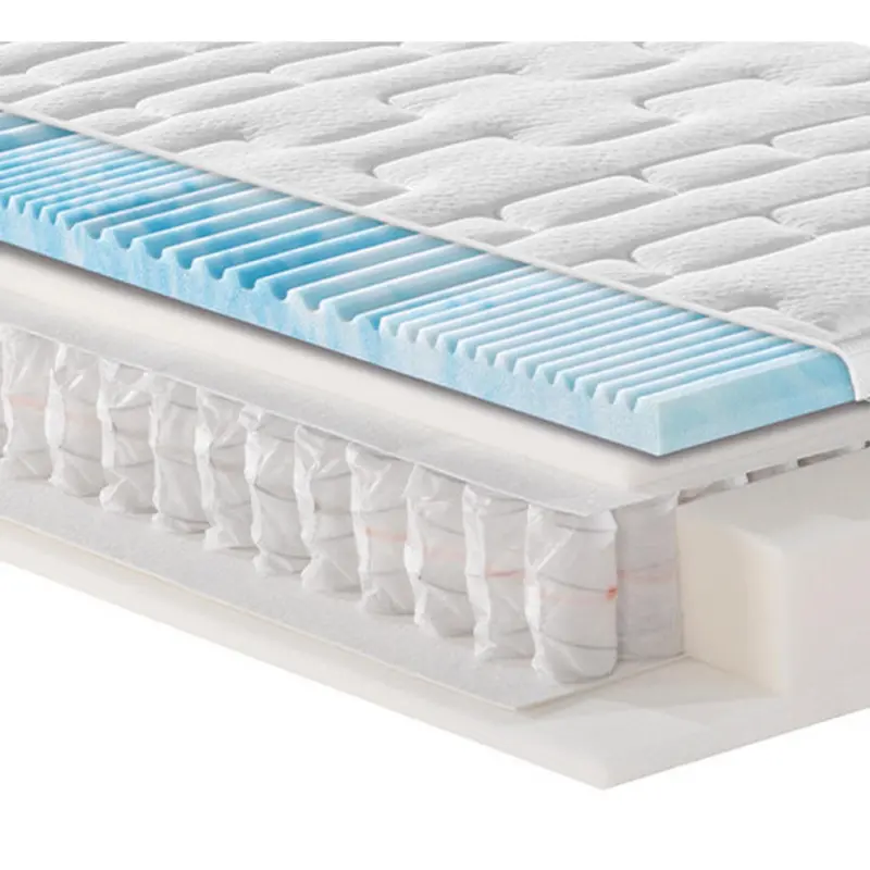 Gel-Taschenfederkernmatratze 100/200 cm H&ouml;he ca. 24 cm