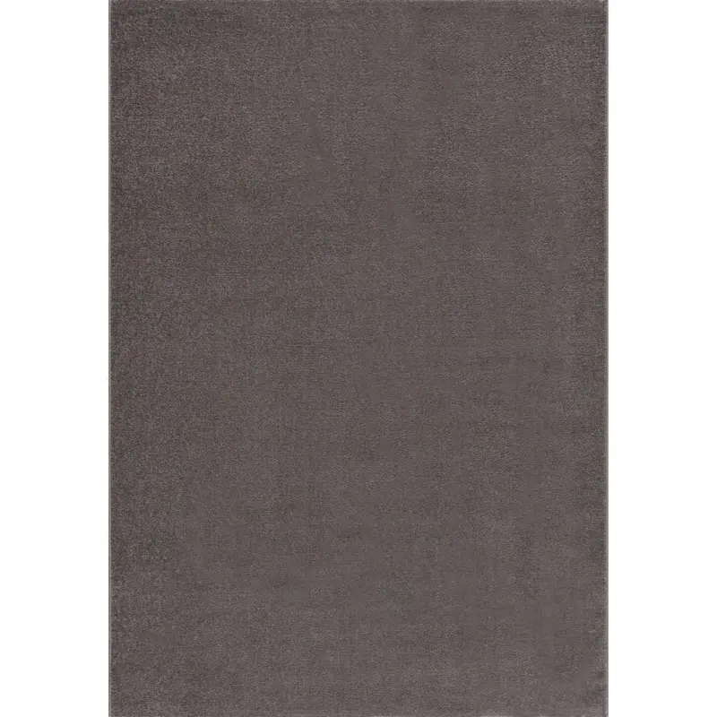 Webteppich 120/170 cm Uni Grau