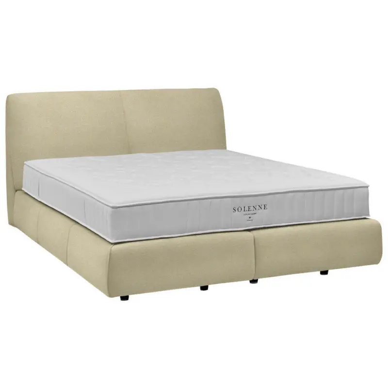 Boxspringbett 180/200 cm in Creme