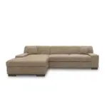 XXXLutz Lauterach - Ihr M&ouml;belhaus bei Bregenz Ecksofa in Webstoff Braun, Beige 153/268 cm