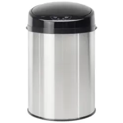 Abfalleimer 9 l Kunststoff, Metall